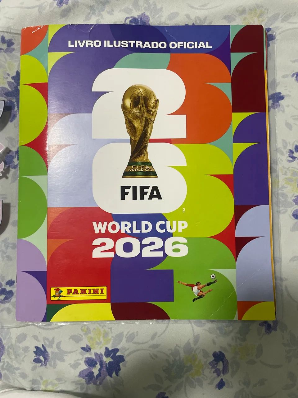 Álbum de figurinhas da copa do mundo - capa mole completo 