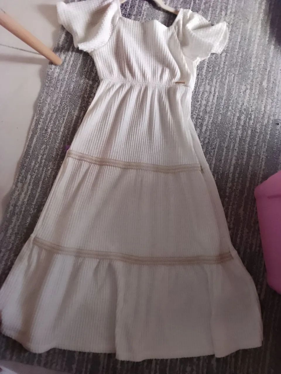 Vestido branco infantil  - Foto 3