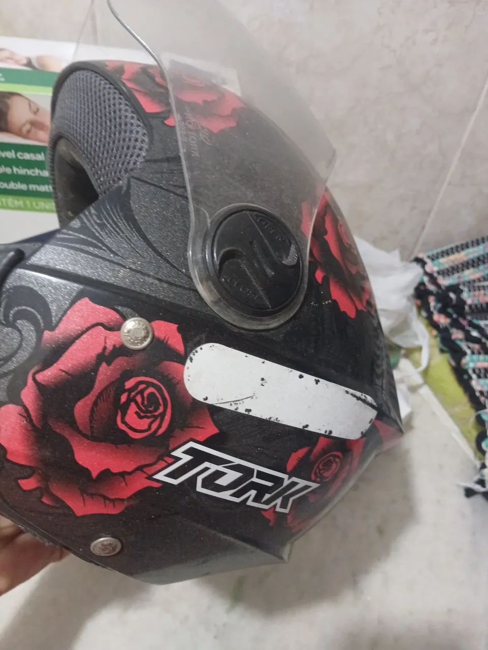 Capacete feminino