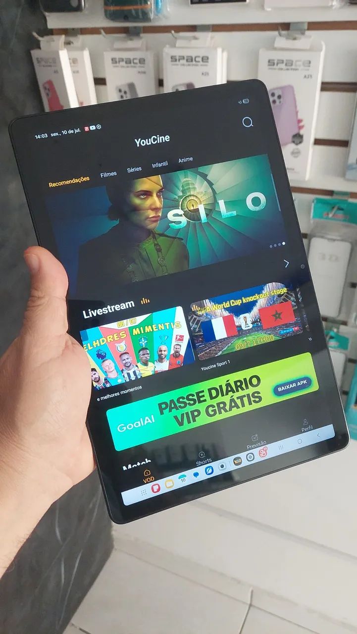 PRA VENDER TABLET SAMSUNG A9+ 64GB CAPA E CARREGADOR ORIGINAL  - Foto 3