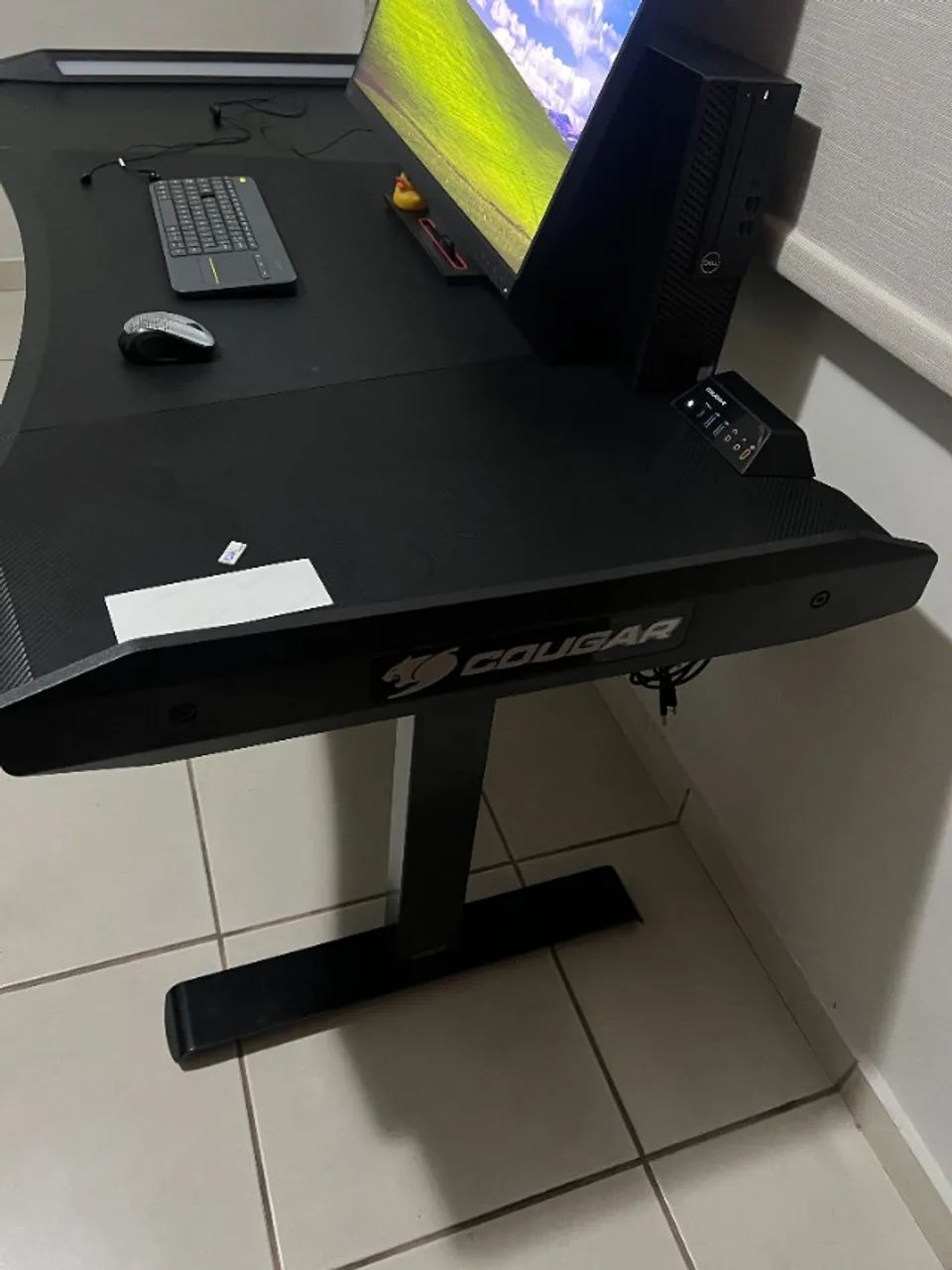 Mesa Gamer Cougar E-Mars com ajuste de altura e rgb - Foto 5