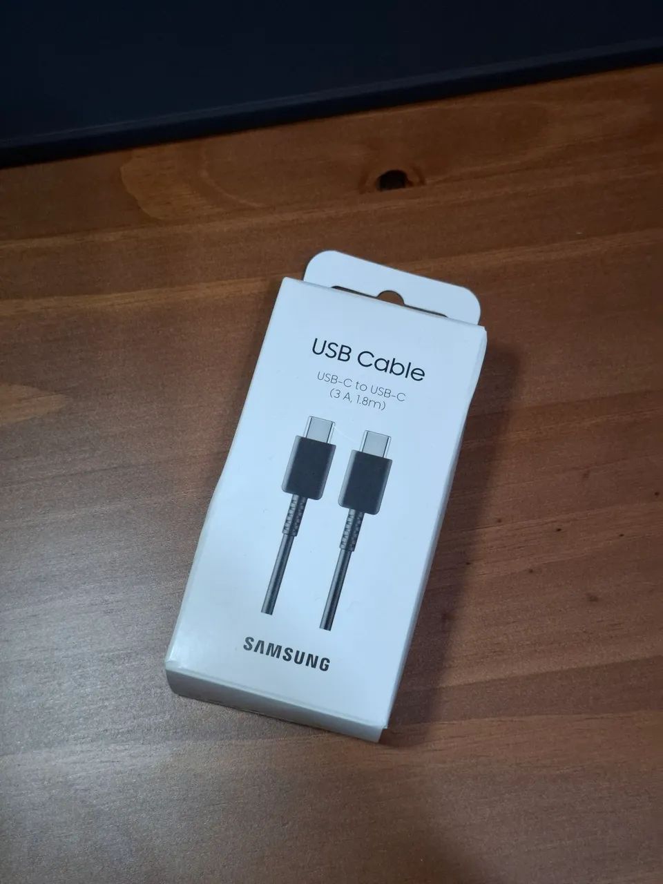 Cabo Samsung Original 1,8m USB-C Para USB-C Lacrado - Foto 3