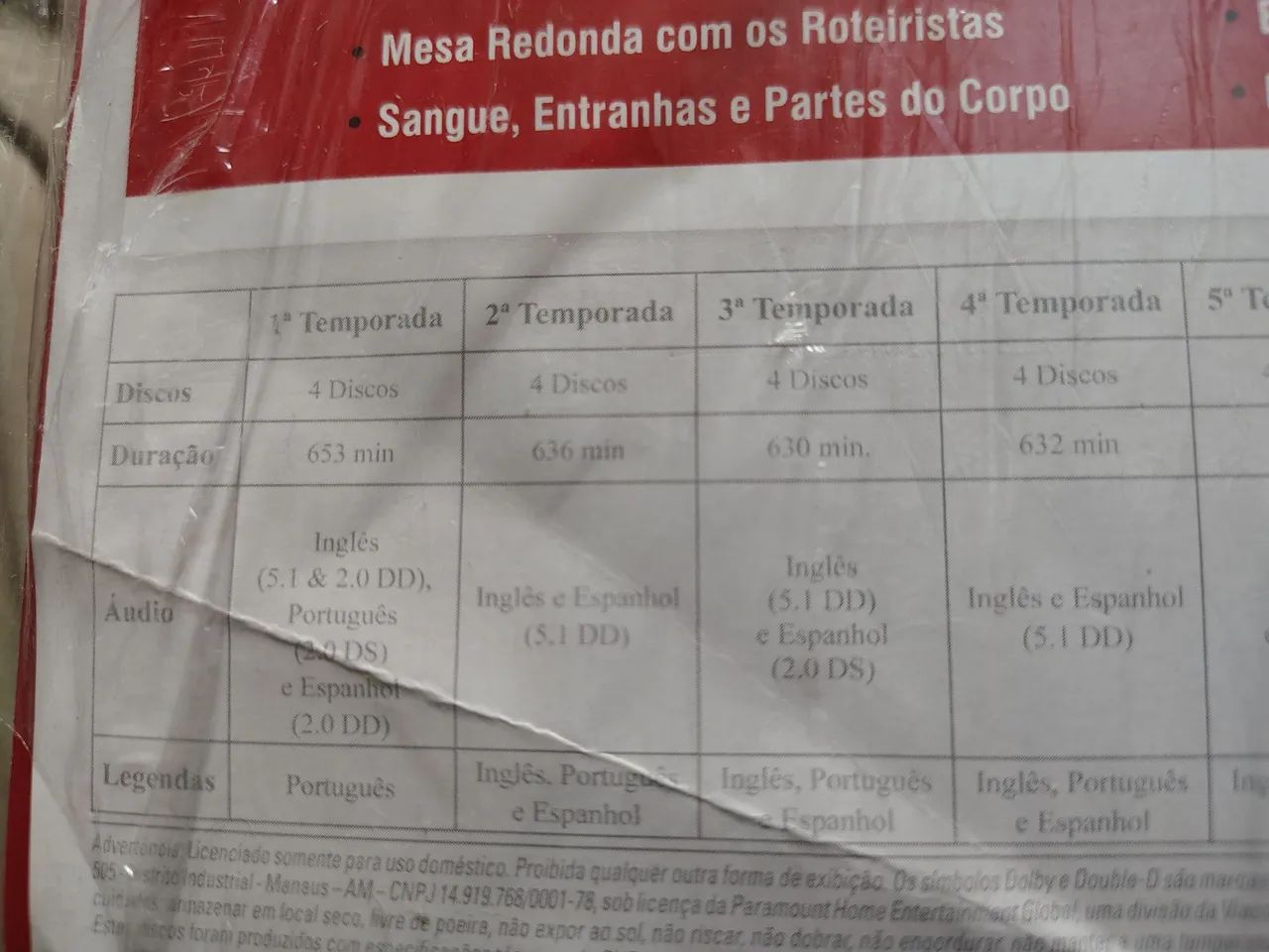 Dexter - Box Deluxe - Série completa - Foto 4