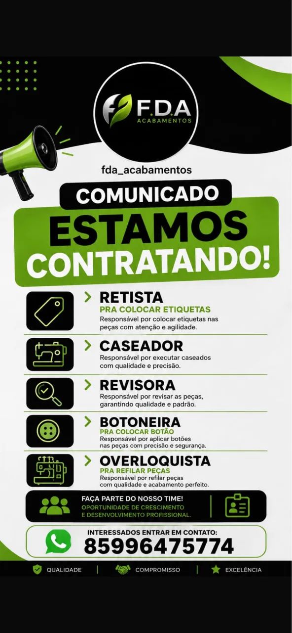 Preciso de pessoas com responsabilidade e interesse para trabalhar  - Foto 2