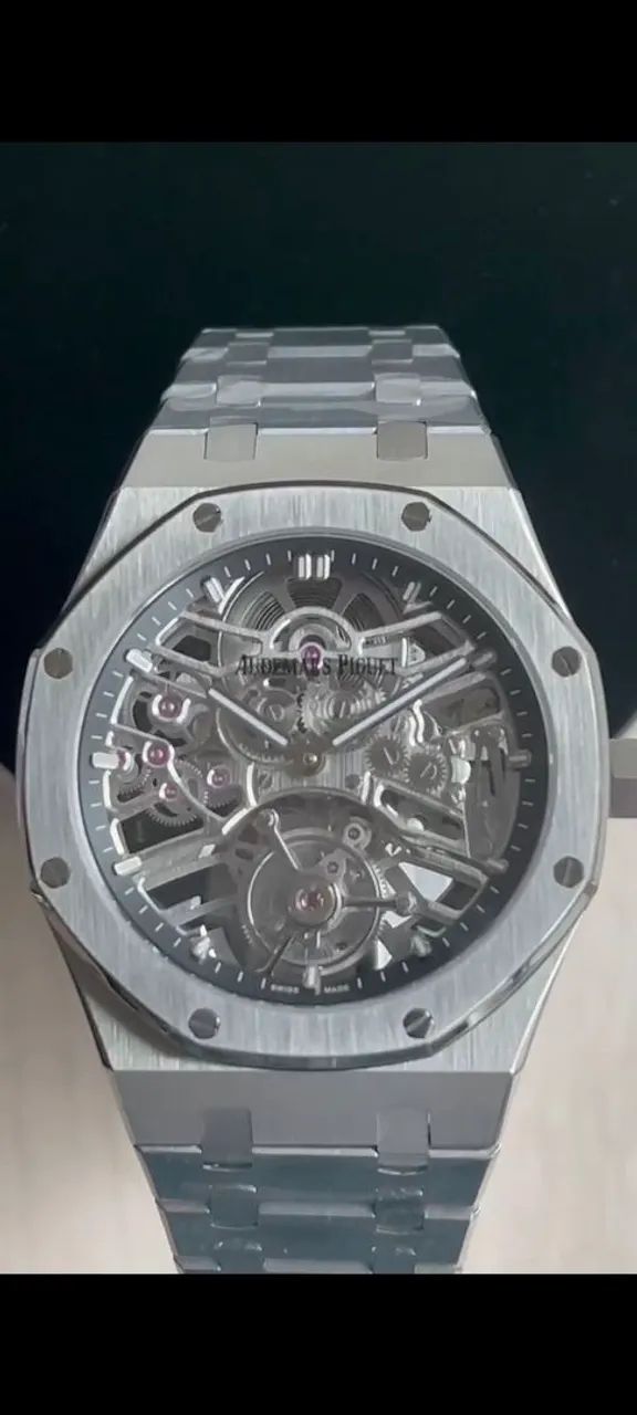 Audemars Piguet Royal Oak Flying Tourbillon Openworked / 41 / S.C - Foto 2