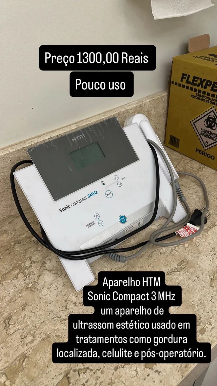 Aparelho HTM Sonic Compact 3 MHz