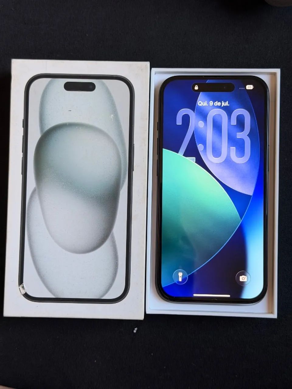 iPhone 15 Preto 128gb