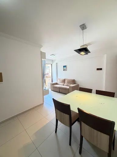 Apartamento mobiliado com 3 dormitórios para alugar, 70 m² - Intermares - Cabedelo/PB - Foto 4