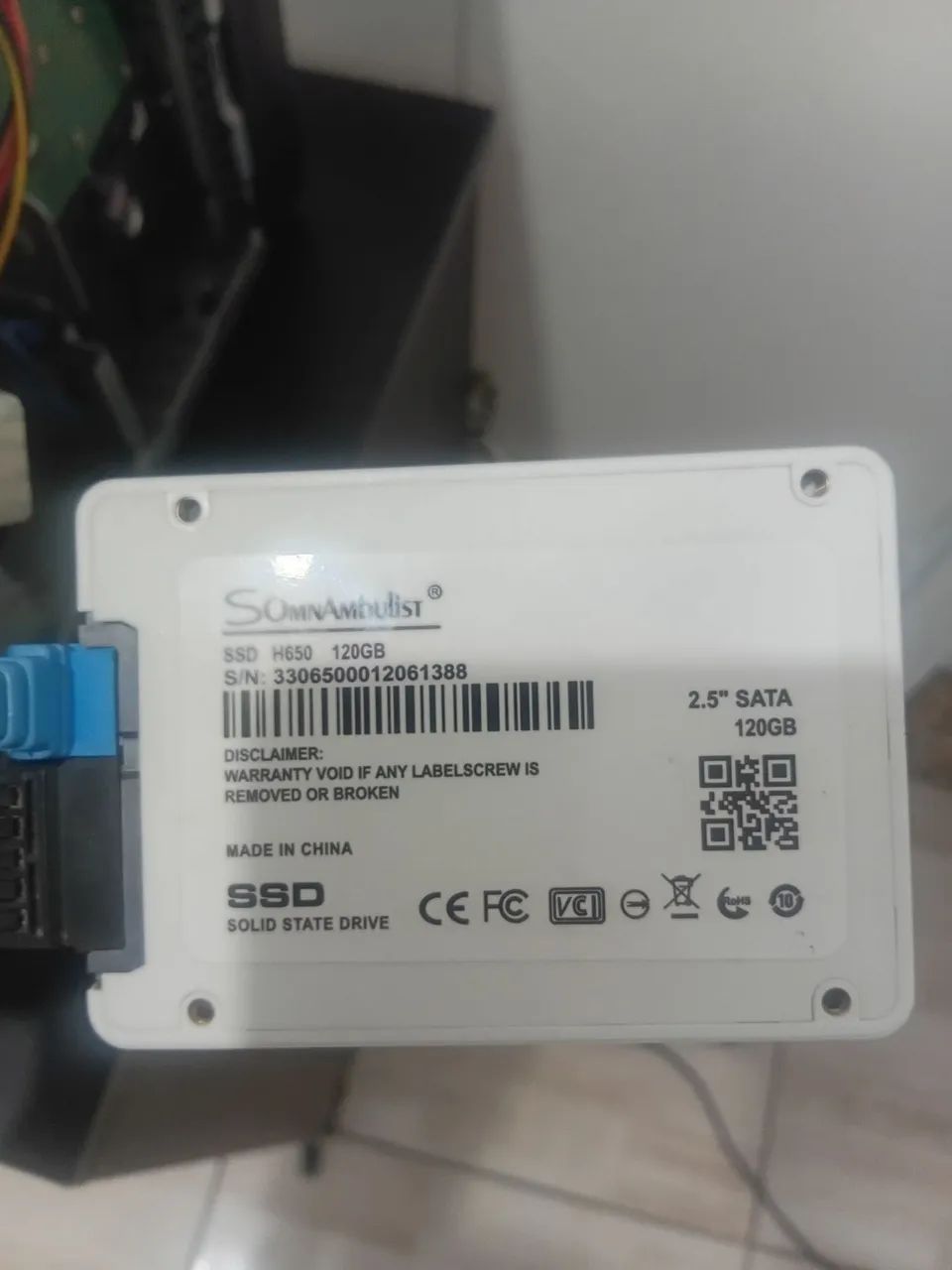 SSD SATA 120 GB