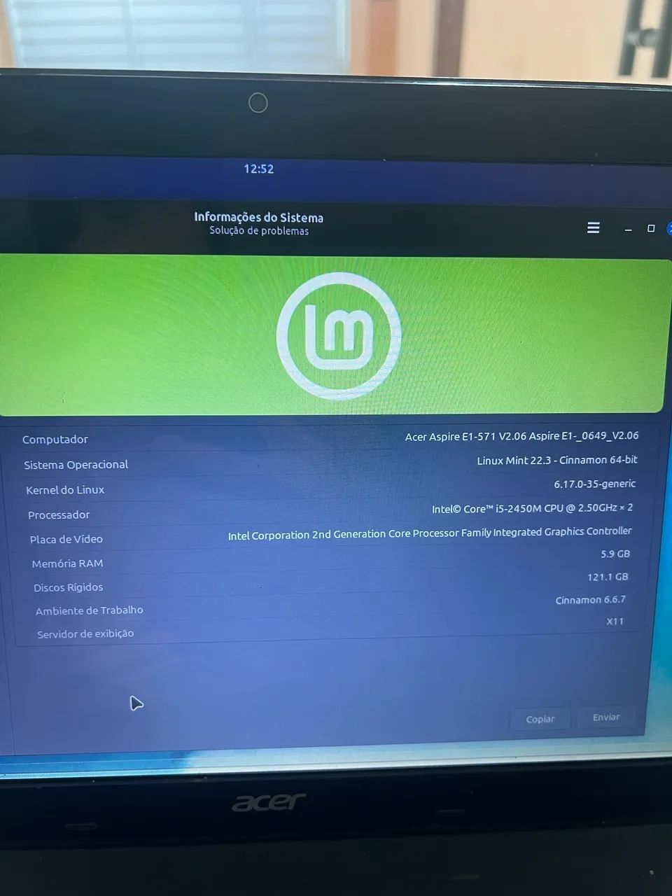 Notebook acer