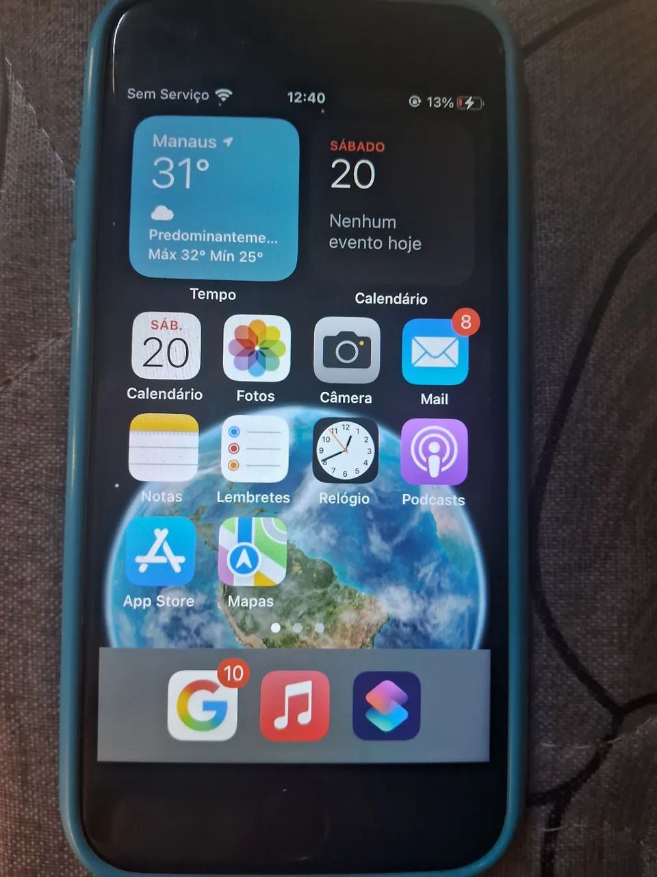 Iphone 8 danificado - Foto 2