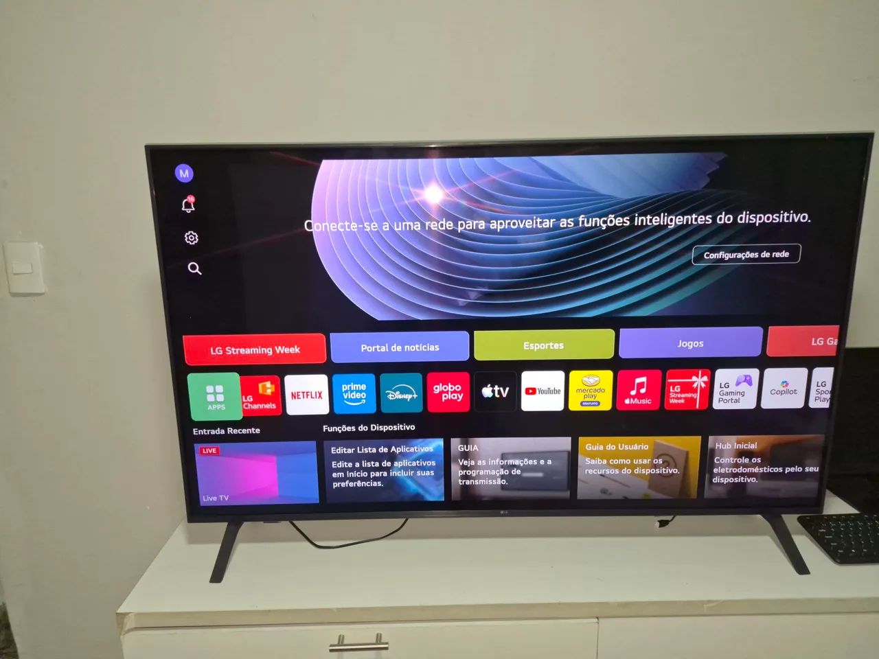 Vendo TV 55 polegadas LG - Foto 2