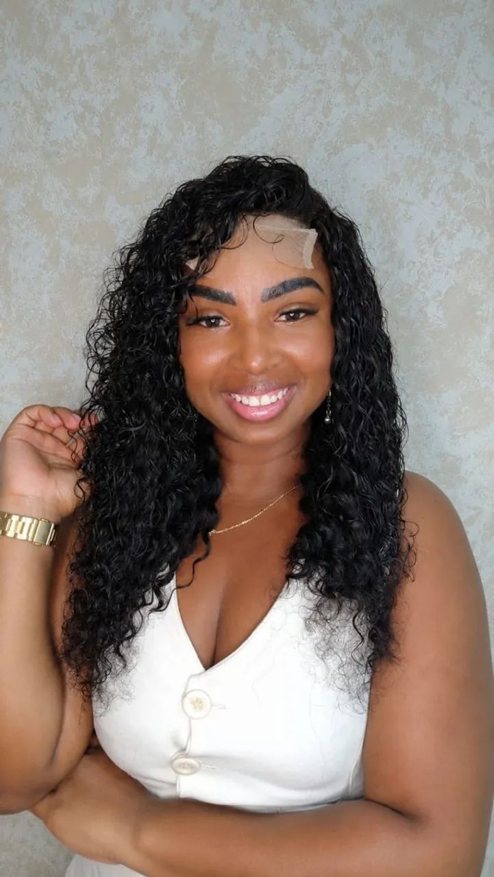 Lace frontal 4x4 cabelo Humano  - Foto 3