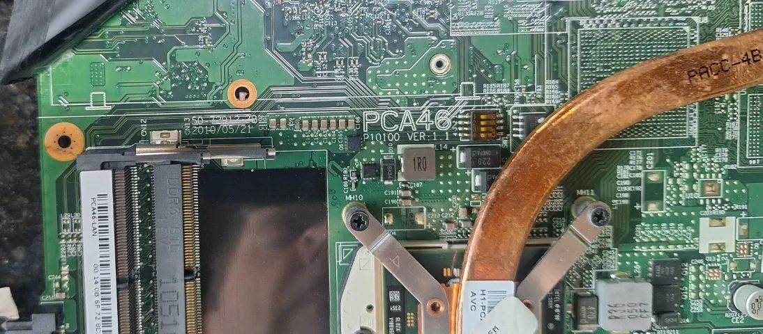 KIT PLACA-MÃE ITAUTEC INFOWAY W7440 / W7445 - COMPLETO - Foto 4
