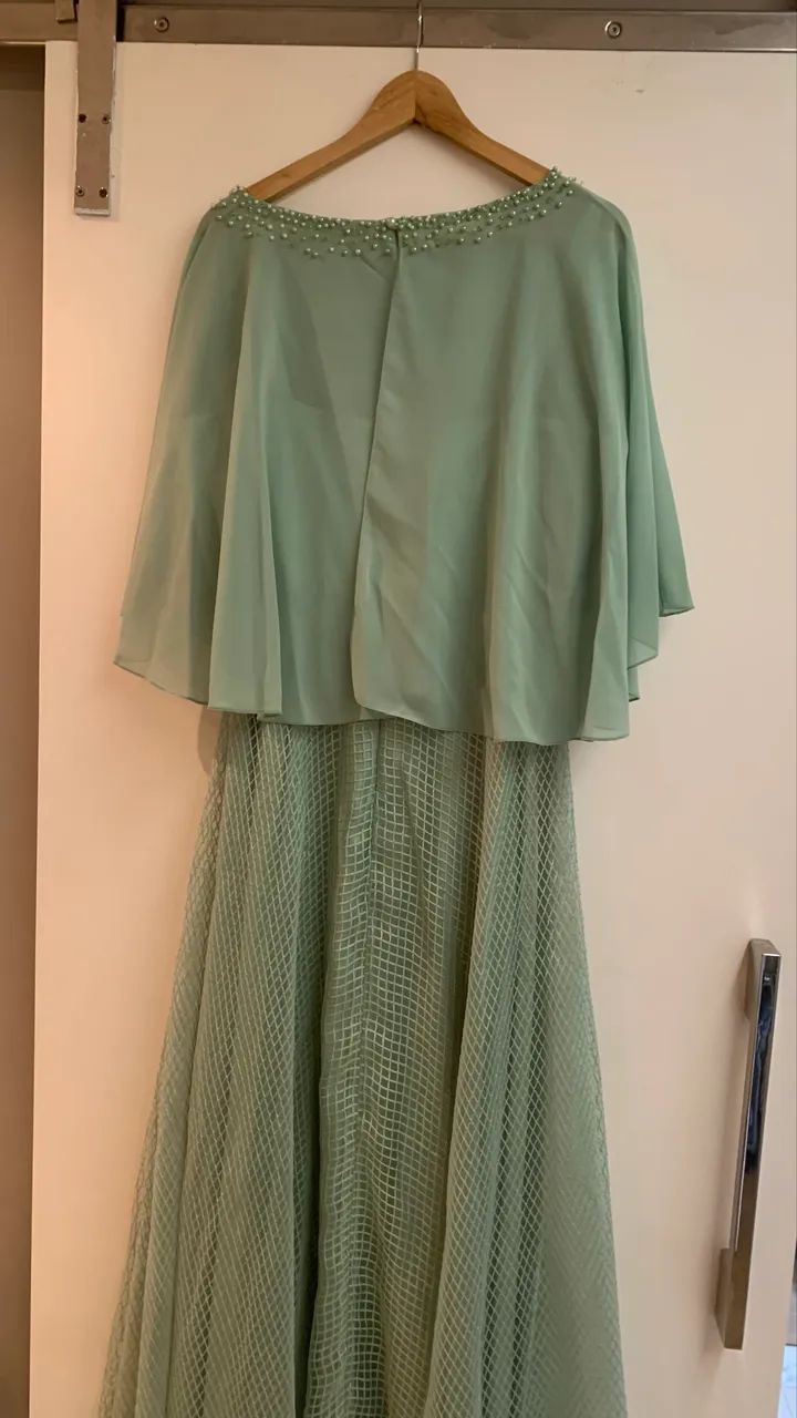 Vestido longo mãe de noiva  - Foto 4