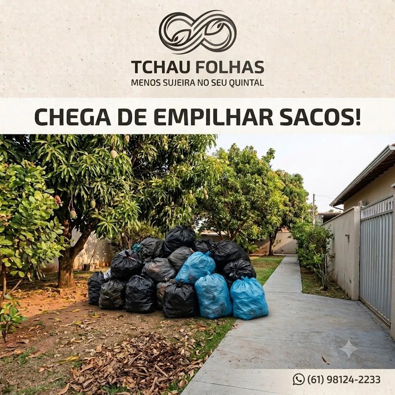 Limpeza rápida de folhas - Foto 2