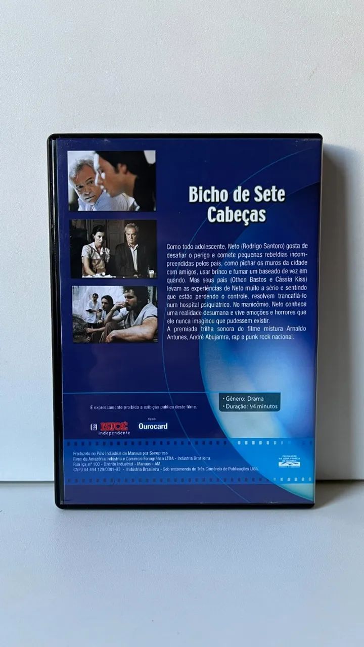 DVD - Bicho de Sete Cabeças (Isto É-Lacrado) - Foto 3