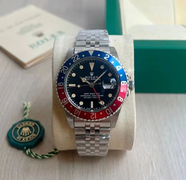 Relogio Rolex GMT- Master Pepsi  - ETA S/c