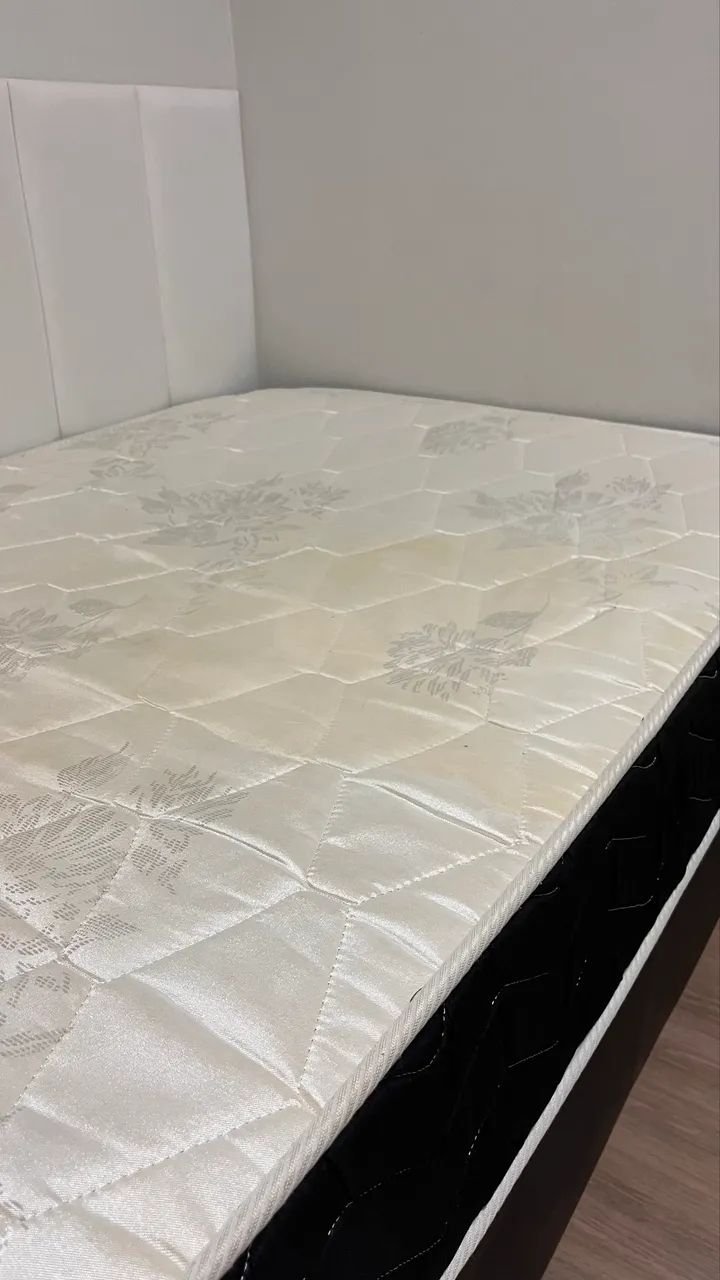 Cama box + colchão Ortobom/orthocrim - Foto 4