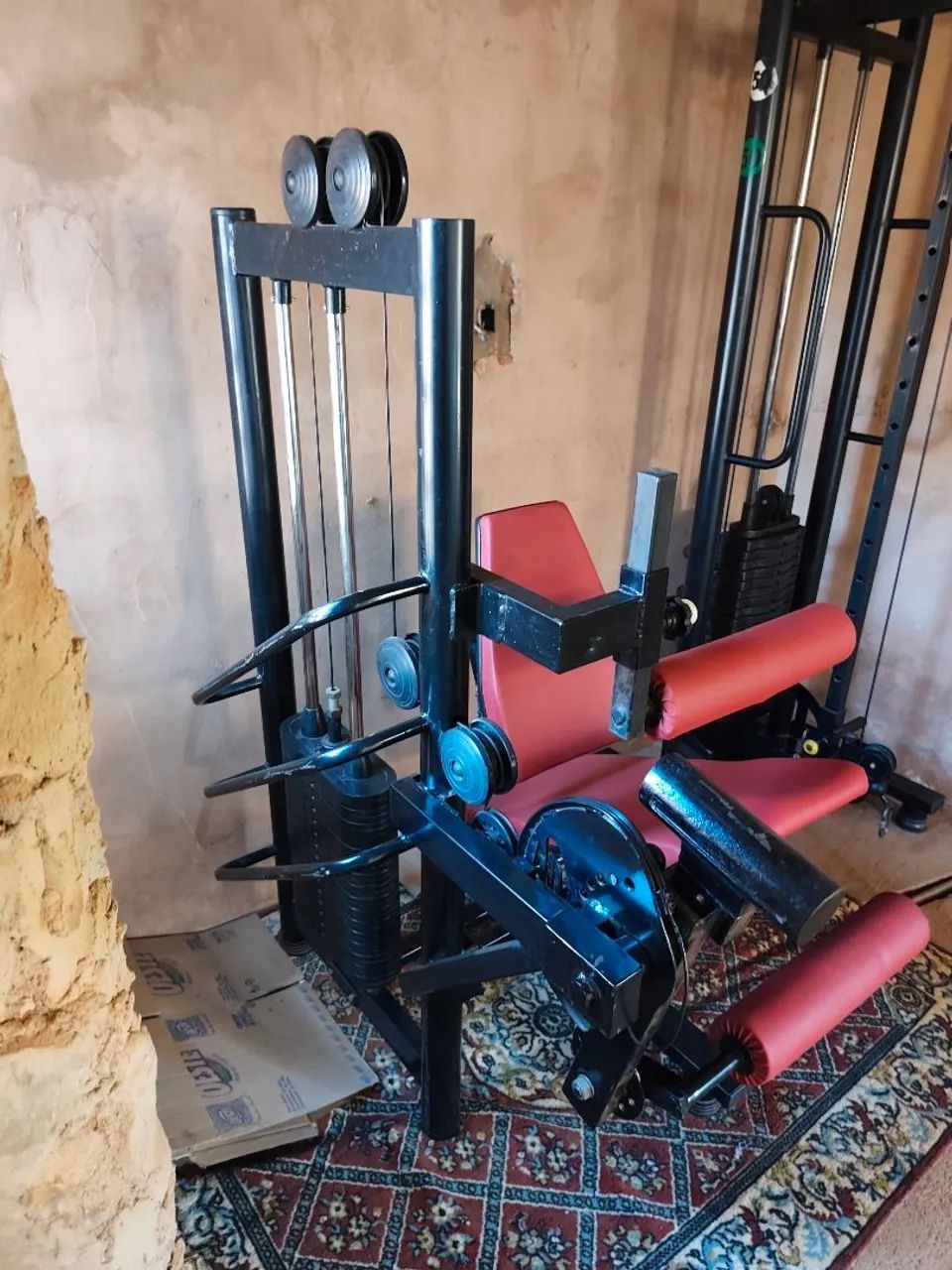 Cadeira extensora e flexora conjugada  - Foto 2
