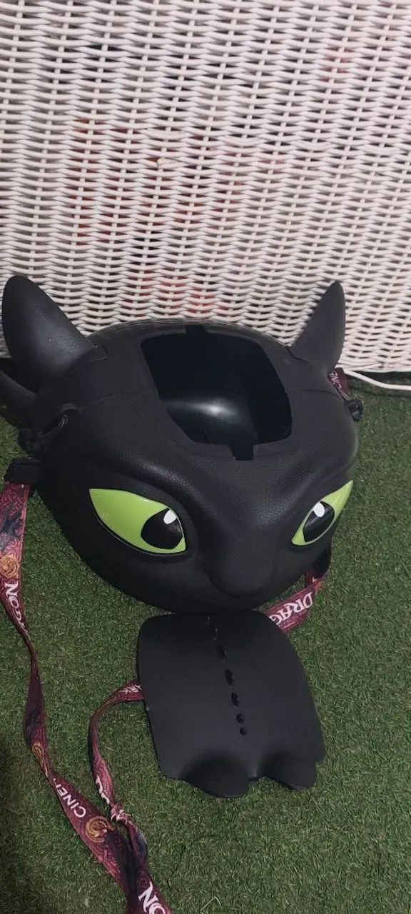Balde de Pipoca Banguela - Como Treinar o Seu Dragão
