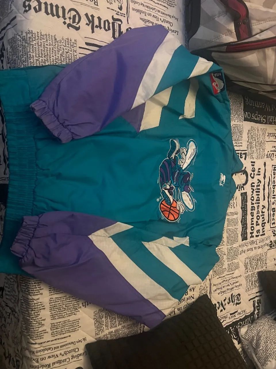 Jaqueta charlotte Hornets starter original  - Foto 2