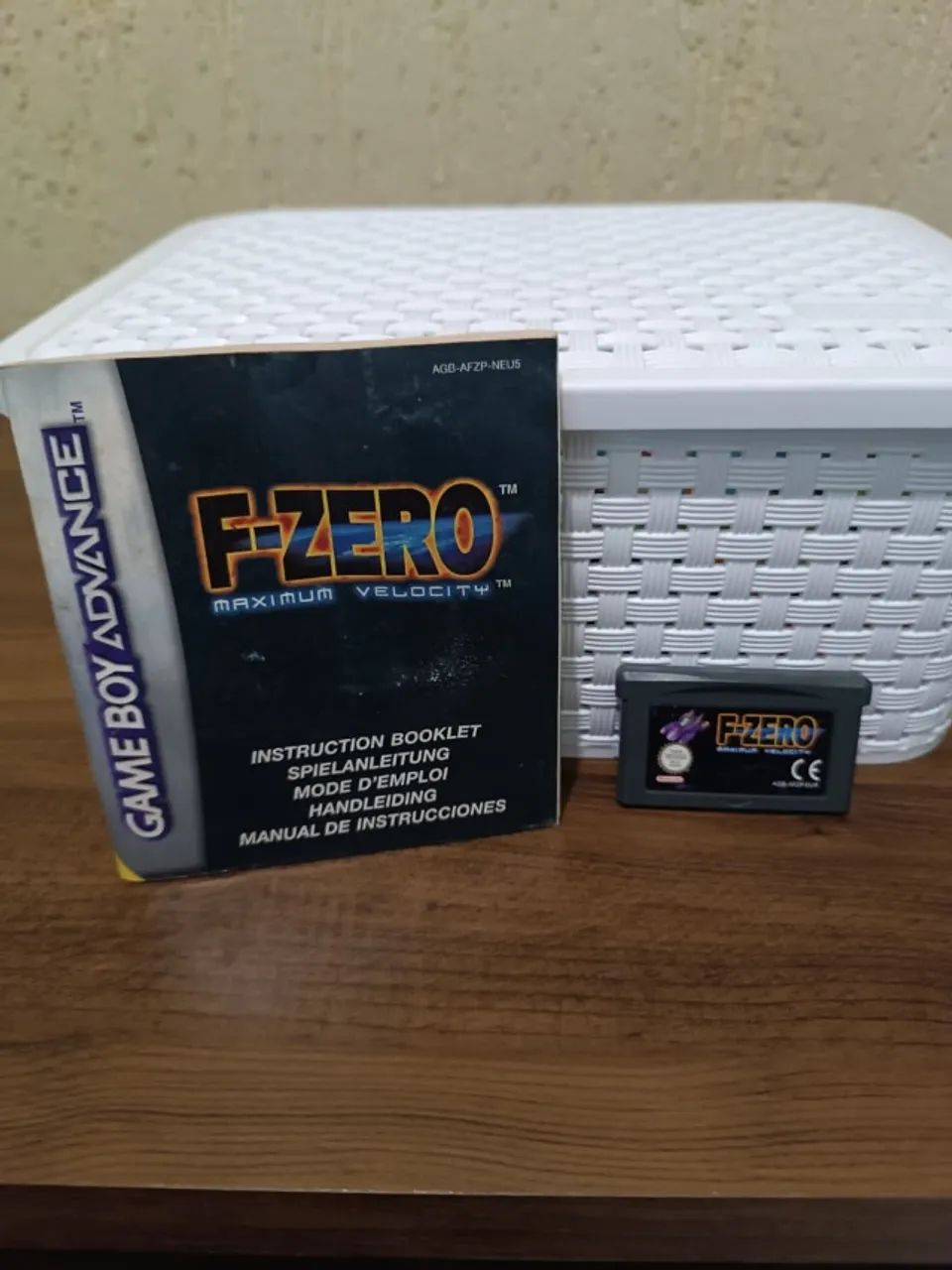 F-Zero Maximum Velocity Com manual - Game Boy Advance