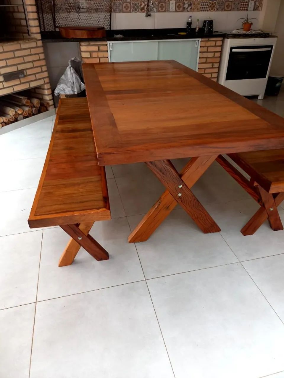 Mesa de madeira - Foto 3