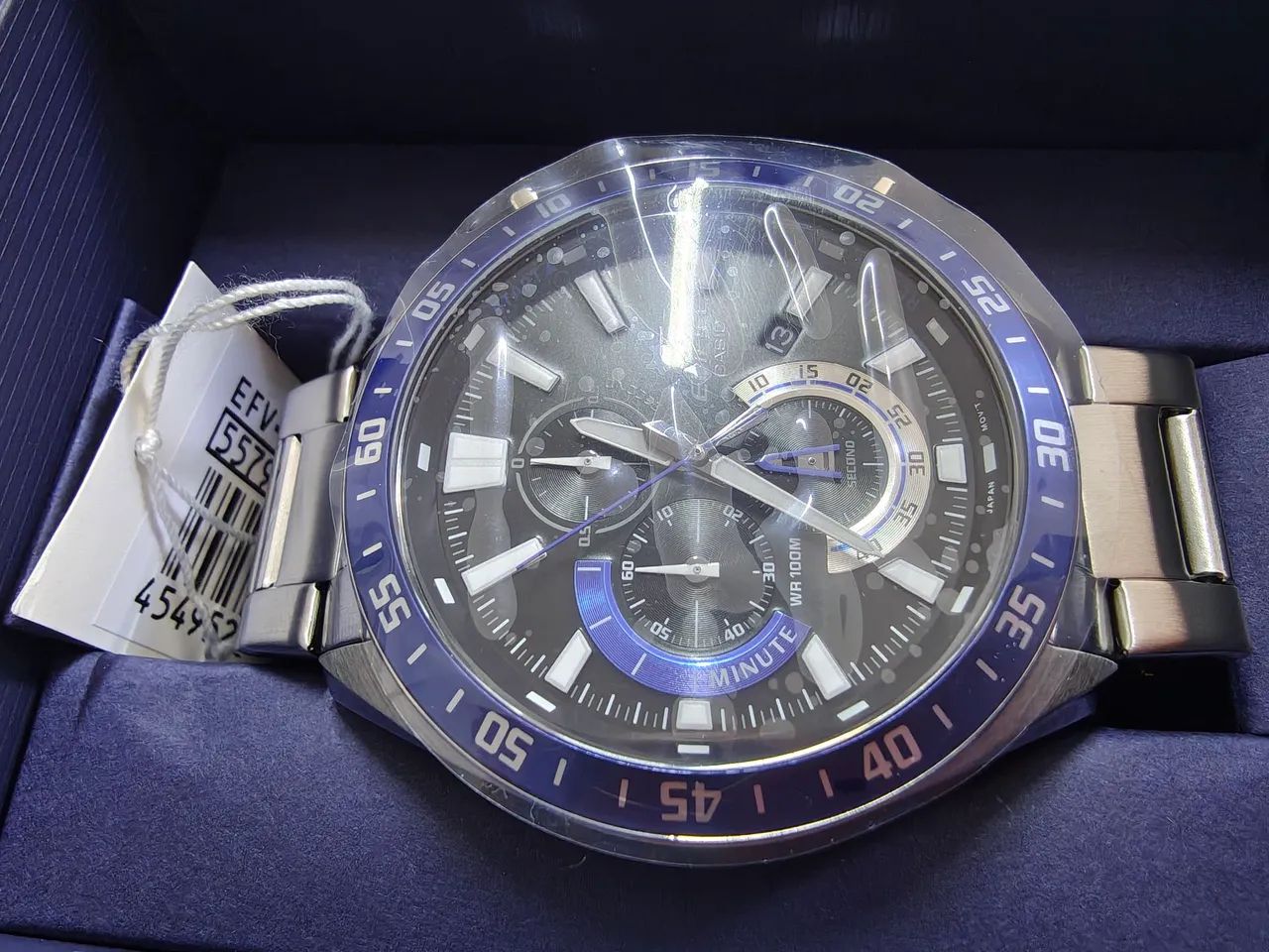 Relógio Casio Edifice Original Novo Lacrado com Nota Fiscal e 01 Ano Garantia  - Foto 2