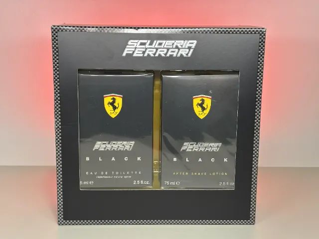 Kit perfume Ferrari black original lacrado - Foto 2