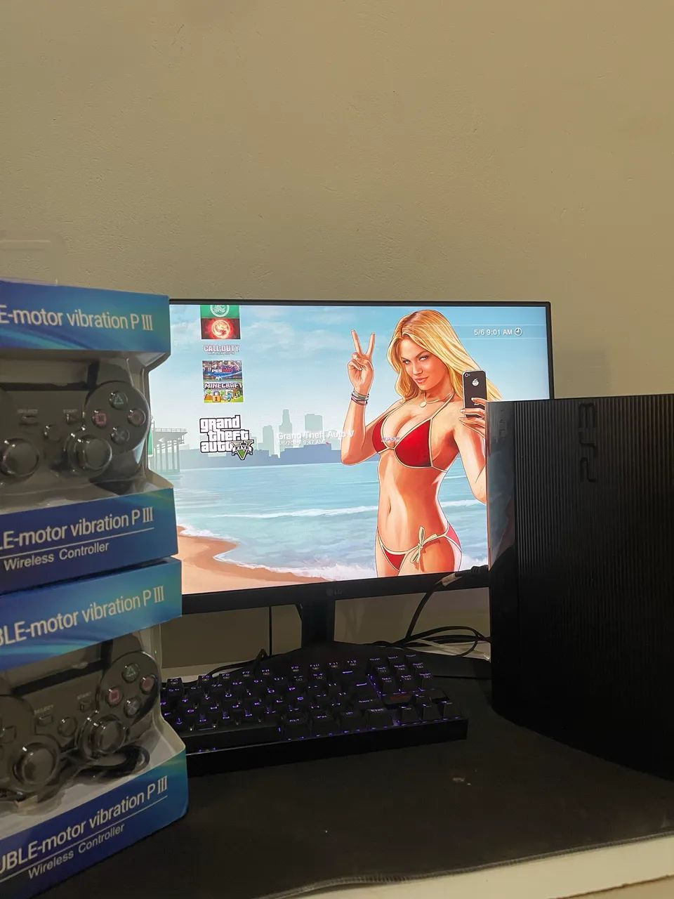 Ps3 super slim desbloqueio cheio de jogos  - Foto 5
