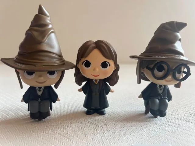 FUNKO POP MINI FIGURES HARRY POTTER RON , WEASLEY E HERMIONE - Foto 2
