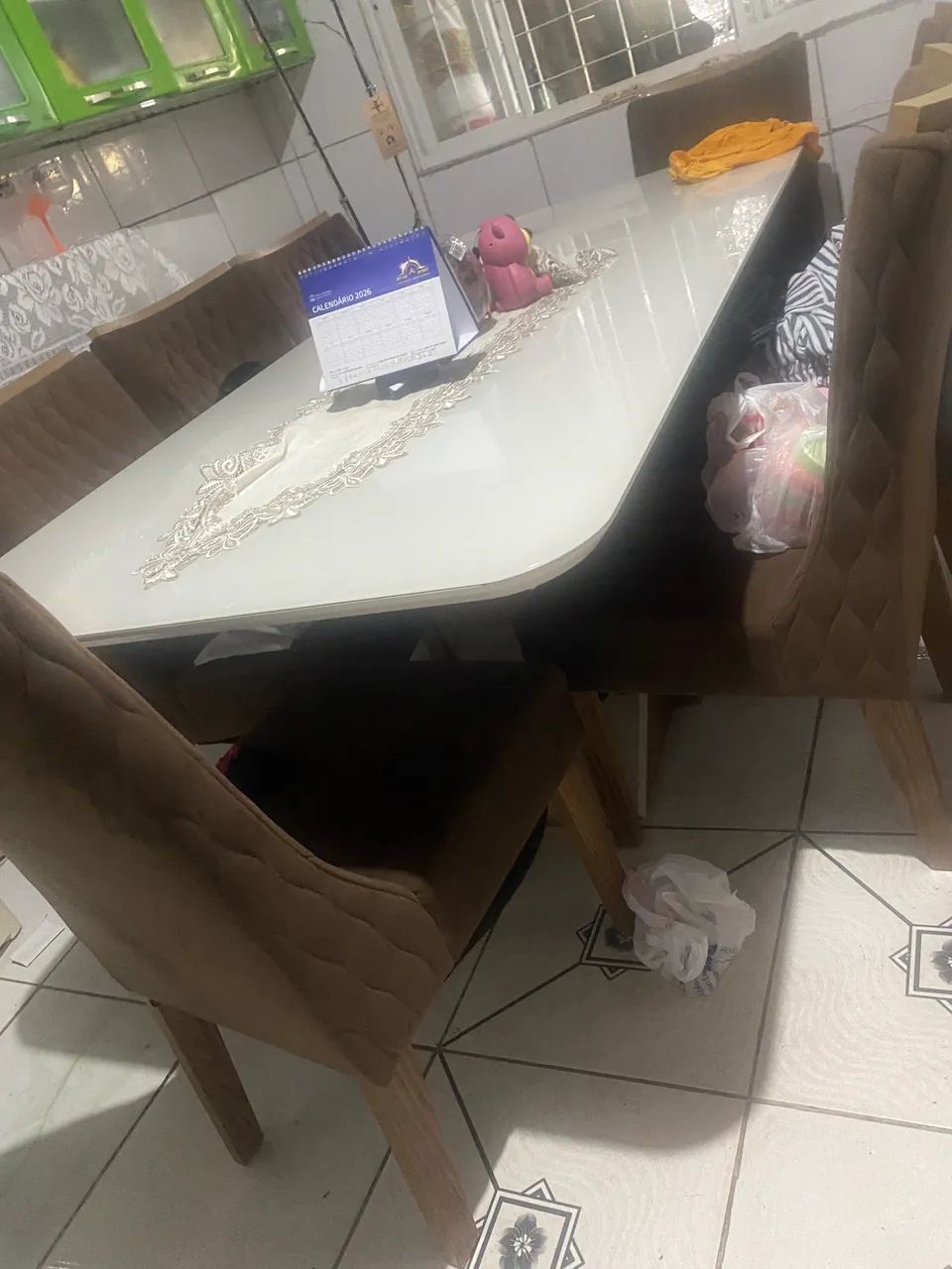 mesa de jantar 8 lugares