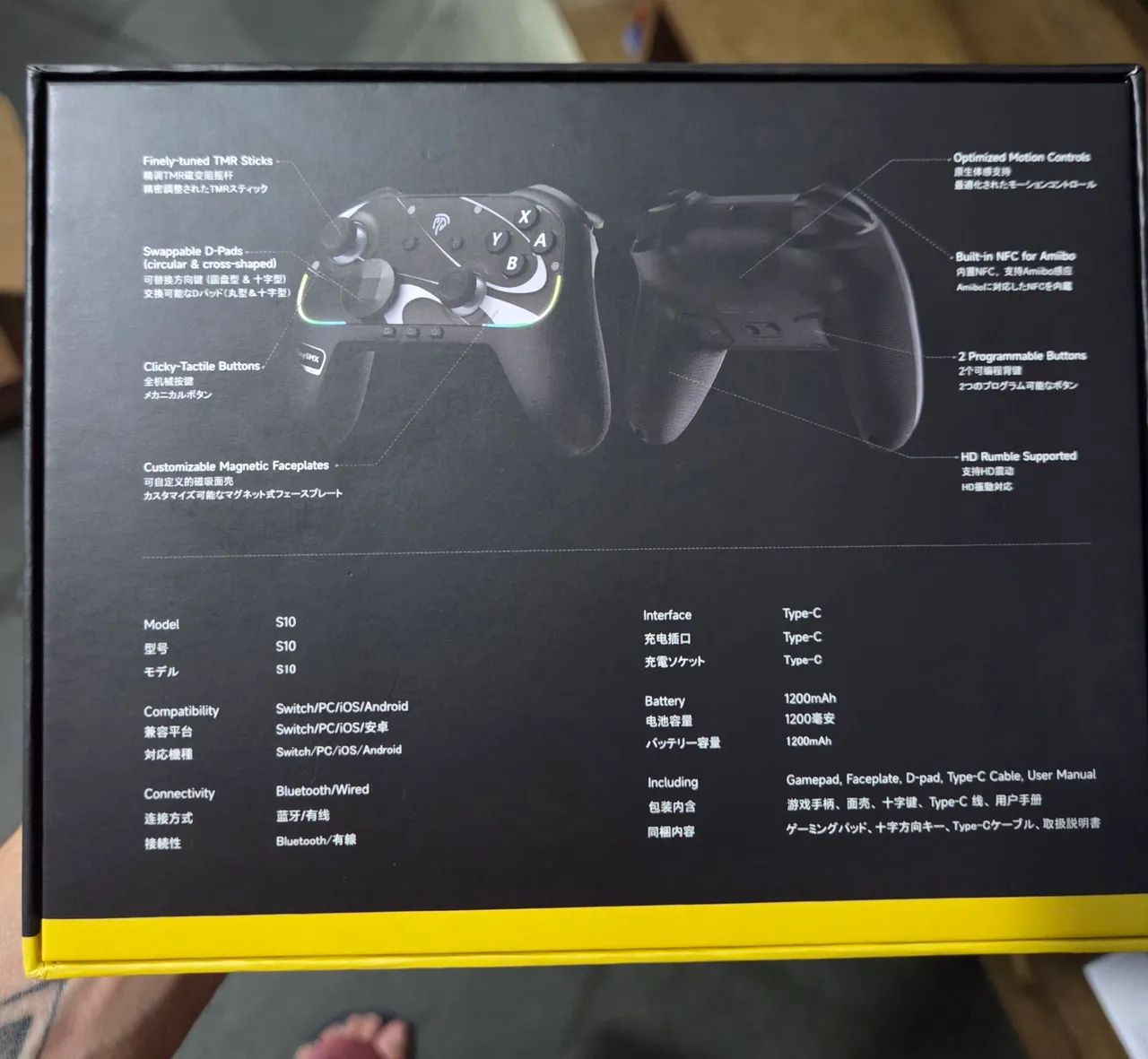 Controle Easysmx S10 - Compatível com Switch 2, 1, Android, etc - Foto 2
