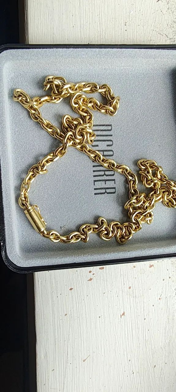 CORDÃO DE OURO 18K MACIÇO  - Foto 5