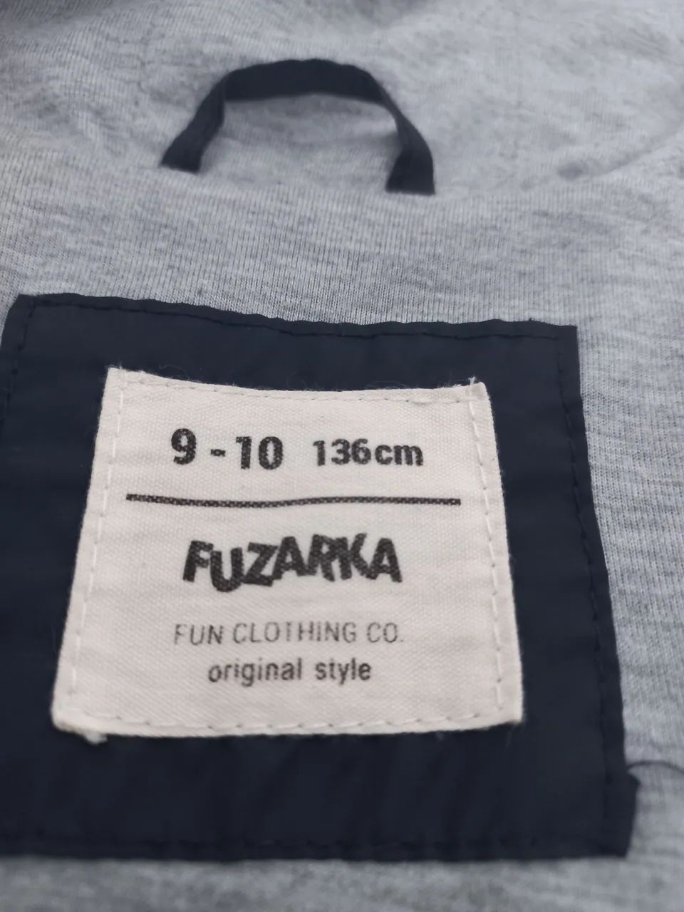 Jaqueta corta vento infantil com capuz - Foto 2