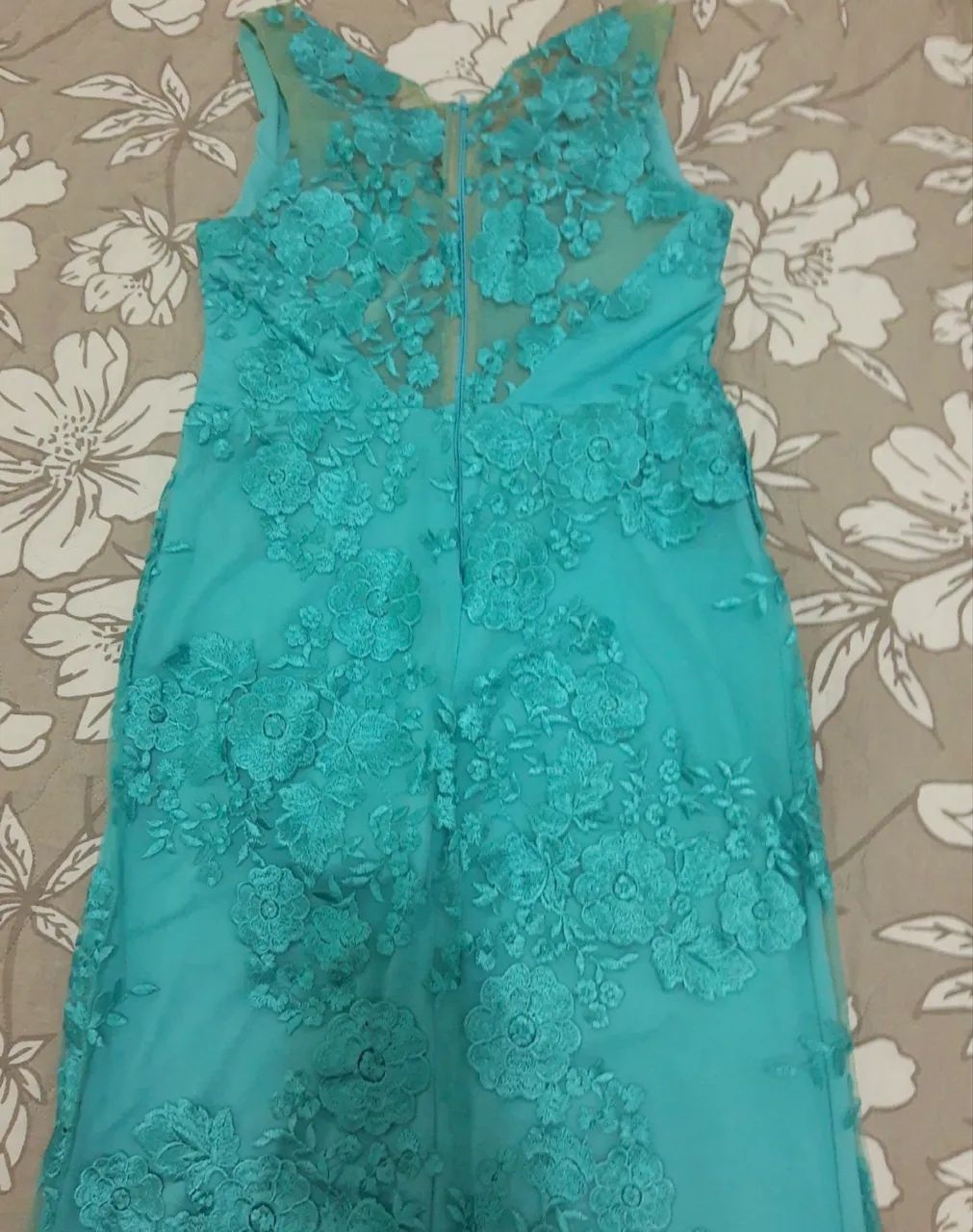 Vestido longo Tiffany em renda  - Foto 2