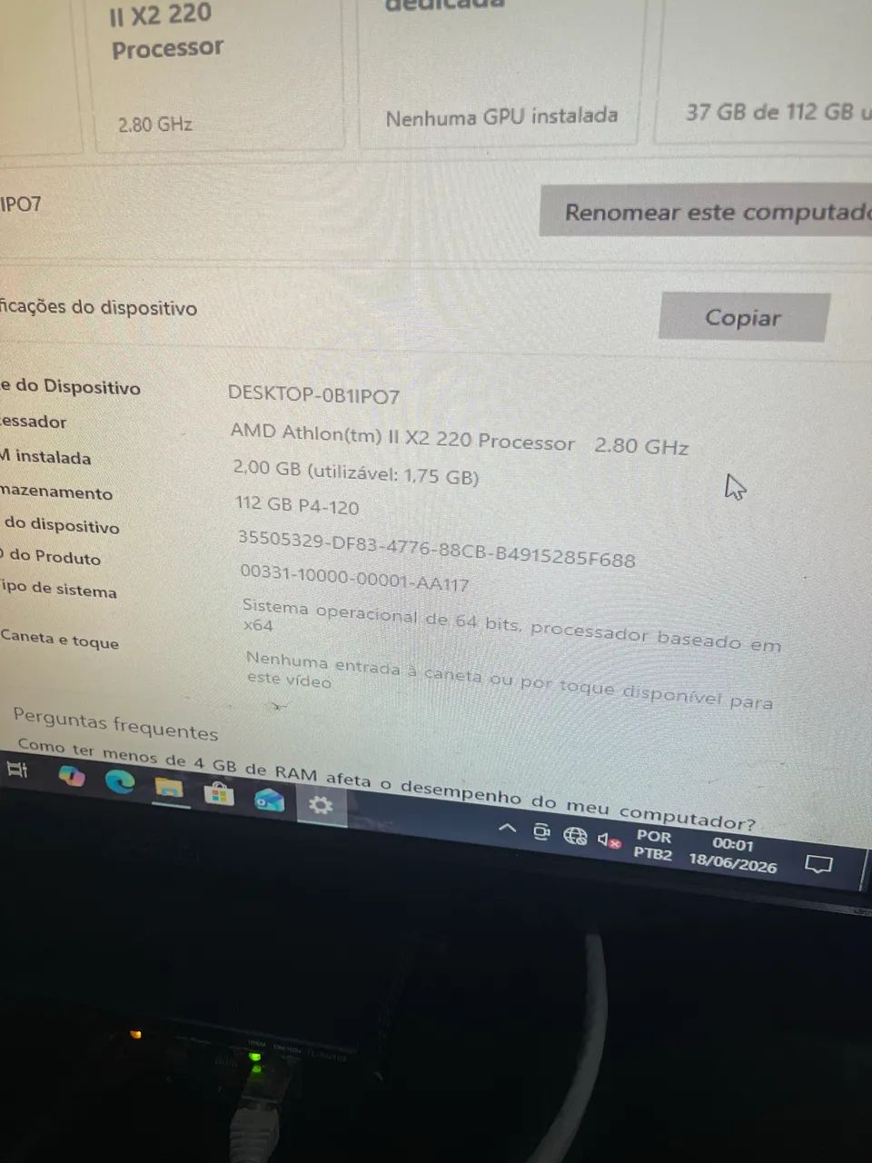 Computador Completo - Pronto para Uso - Foto 4