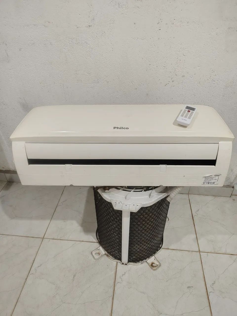 Ar condicionado Philco 9.000 BTUS gás recolhido manutenção feita  - Foto 6