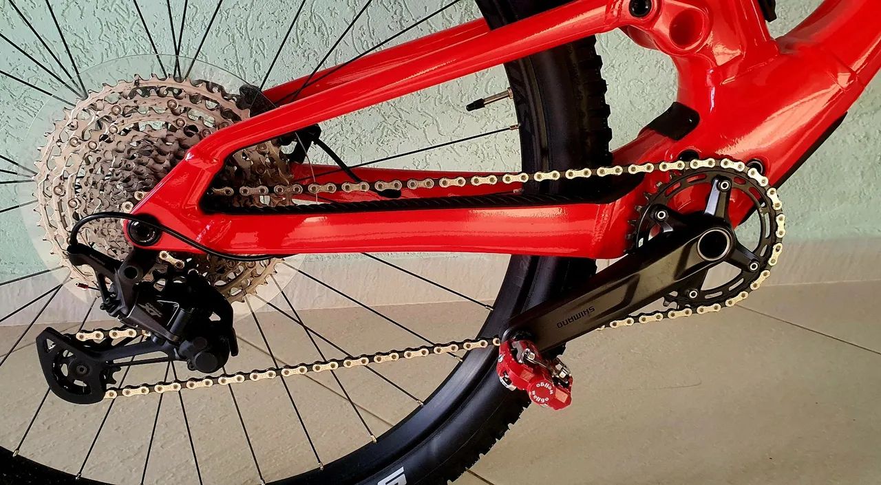 Scott Spark 960 vermelha zera - Foto 4