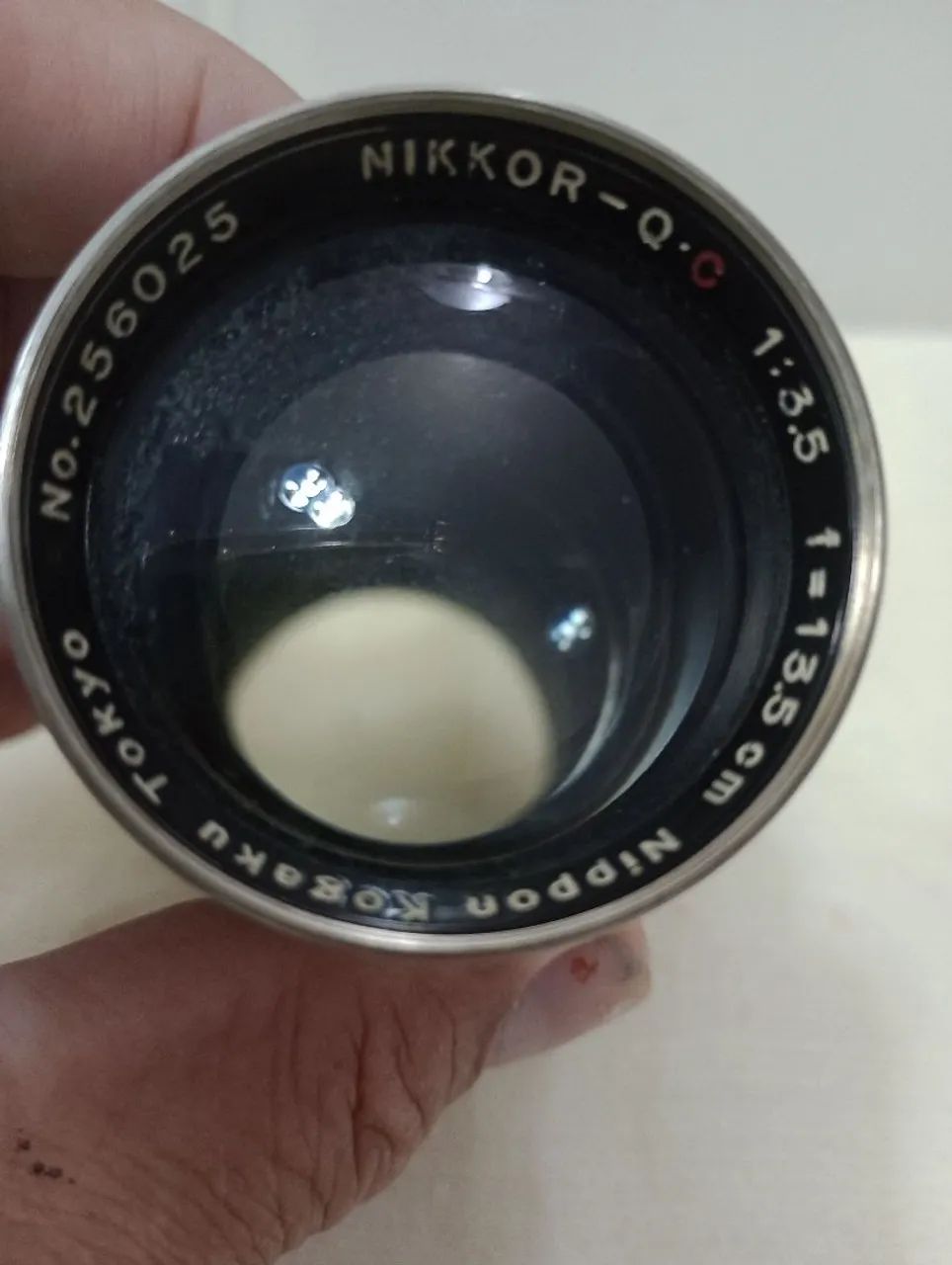 Lente nikkor 1:3.5 F=13.5 cm Nippon kogaru - Foto 2