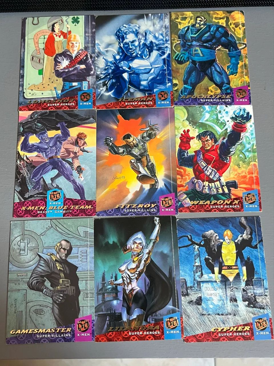 Cards Marvel 1995 Fleer Ultra X- Men  - Foto 2