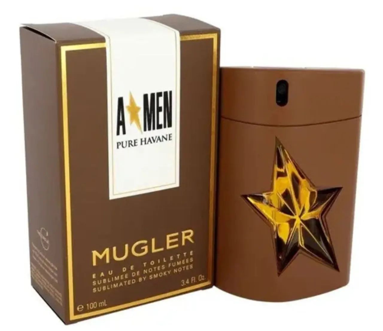 Perfume A*Men Pure Havane de Mugler 100Ml ( OBS Produto Descontinuado Peça Colecionador )