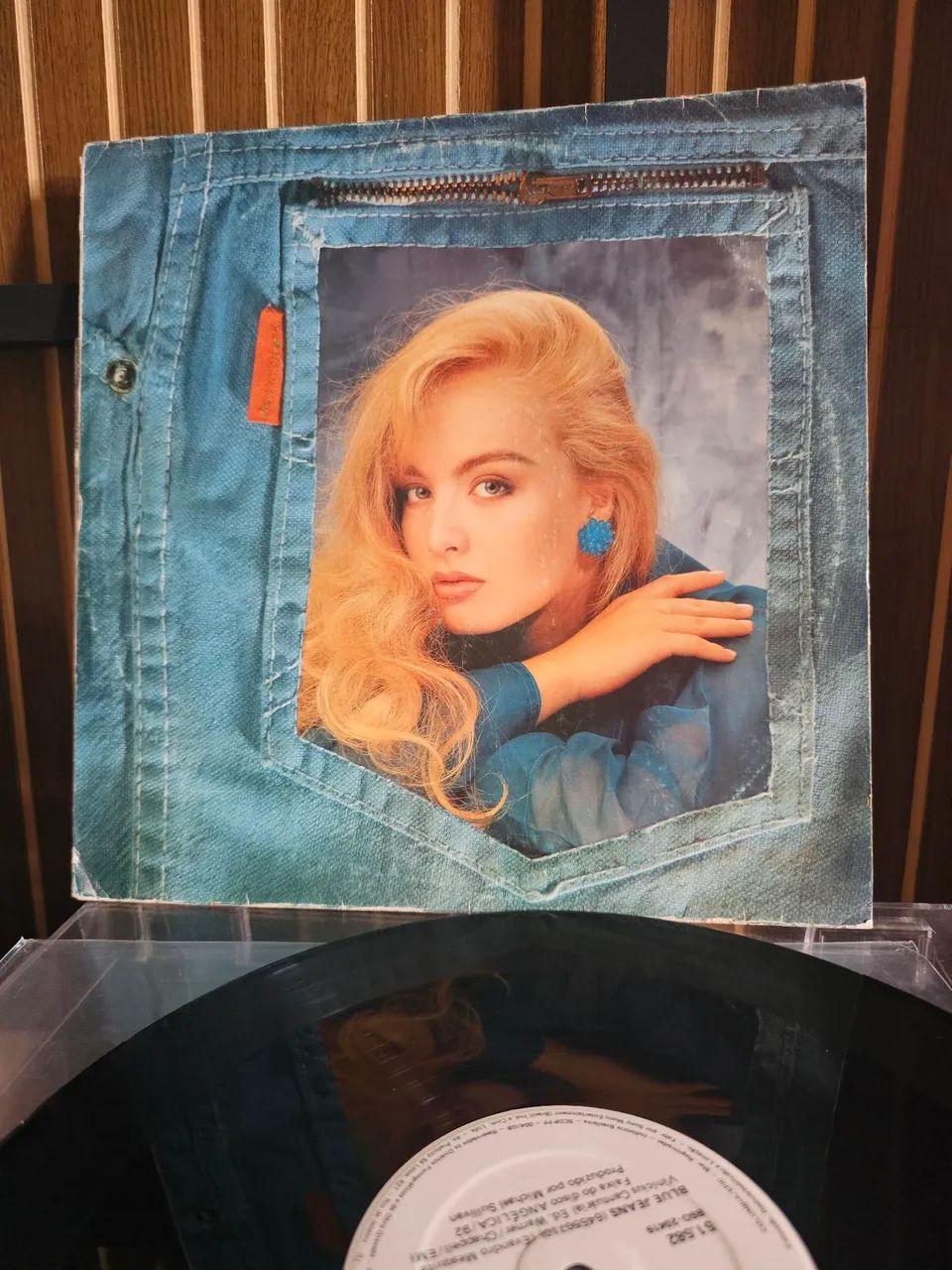 LP ANGÉLICA BLUE JEANS SINGLE RARO - Foto 4