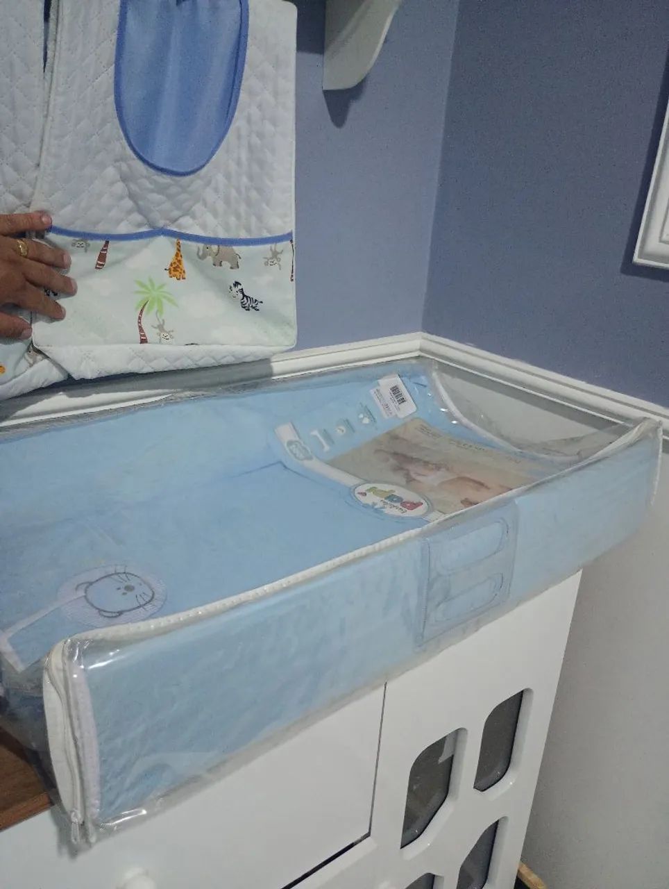 Kit carrinho com bebê conforto e berço  - Foto 5