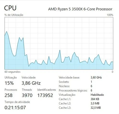Ryzen 5 3500x usado, perfeito estado! - Foto 2