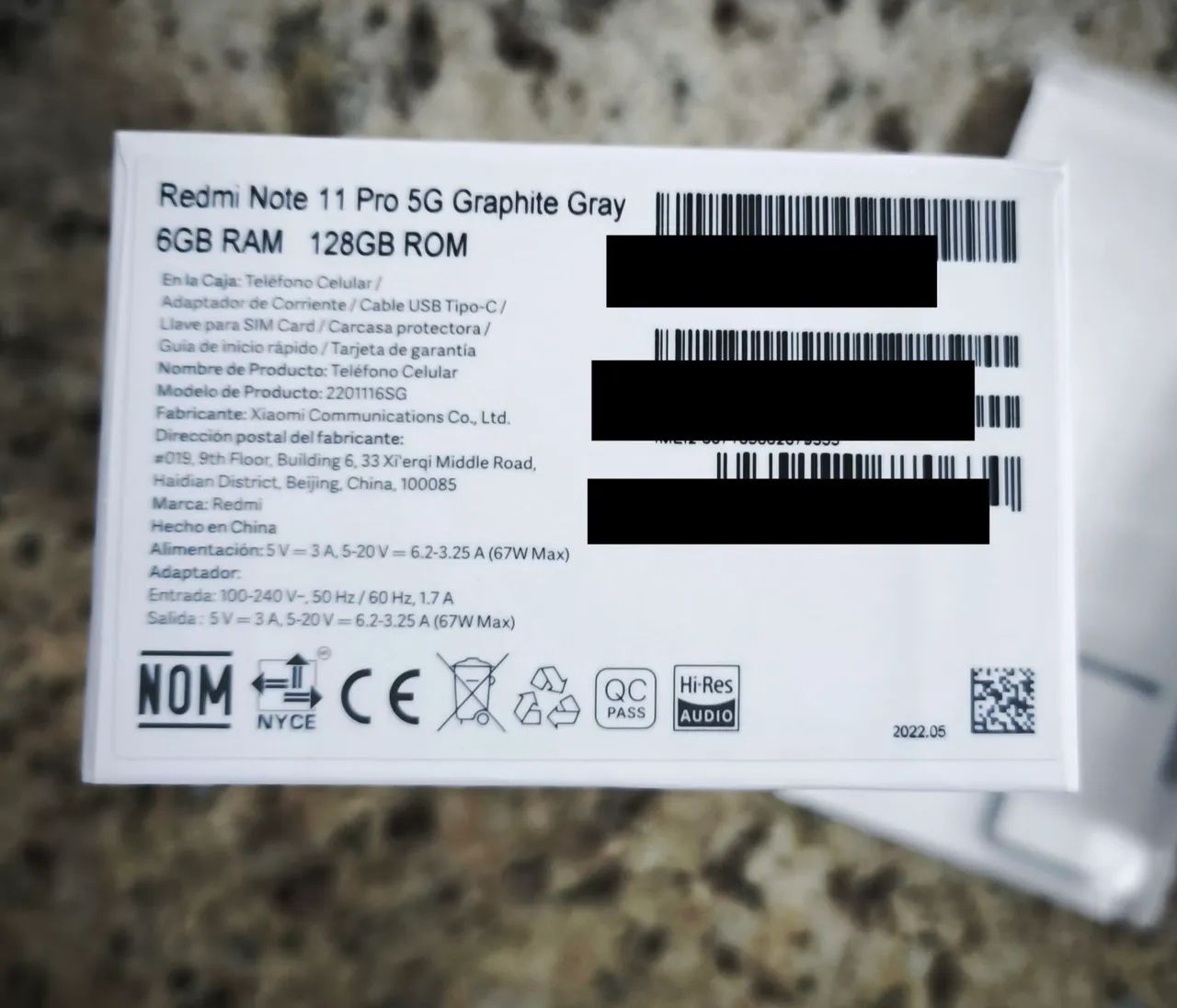Celular Redmi Note 11 Pro 5G  - Foto 2