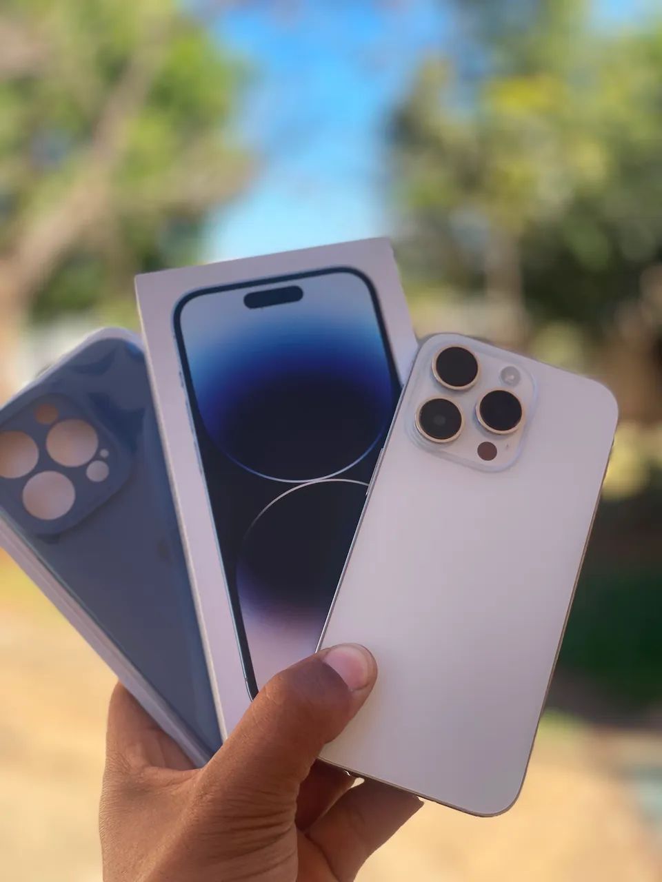 ? iPhone 14 Pro 256GB - Branco | Excelente Estado - Foto 3
