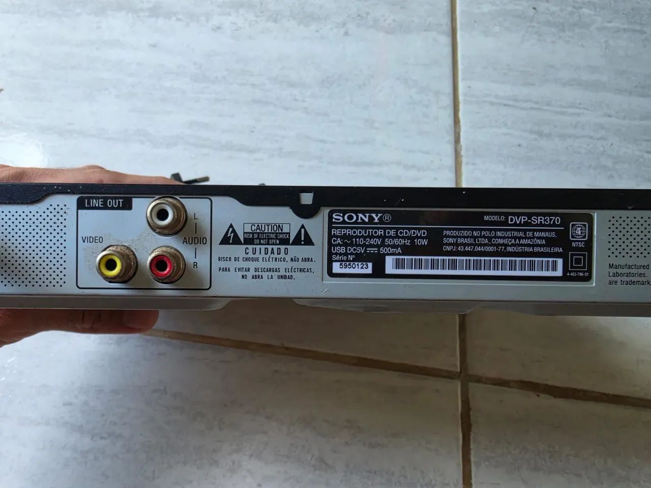 DVD Sony DVP-SR37 - Foto 3