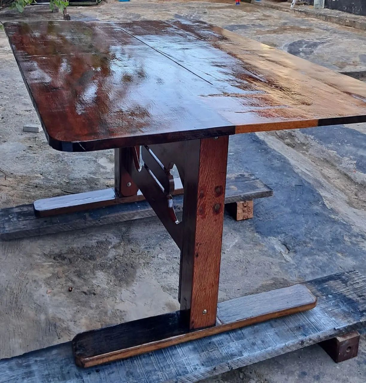 Mesa de madeira  - Foto 2